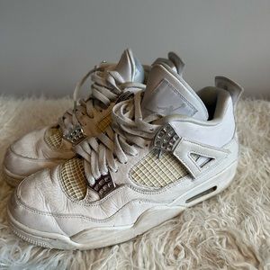 Nike Air Jordan 4 25th silver anniversary size 8.5